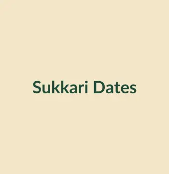 Sukkari Dates