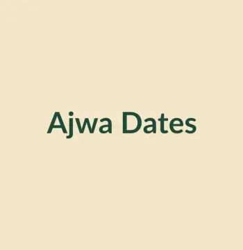 Ajwa Dates